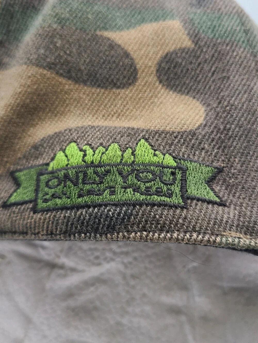 B55 Puffy Limited Edition Bear Baseball Cap Grassroots California Camo S/M